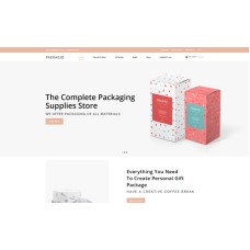 Packagio - Maintenance Clean Shopify Theme