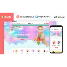 Baby Toys and Accessories Store Shopify Theme