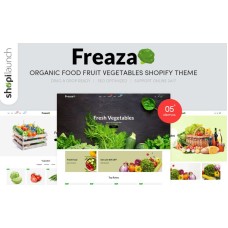 Freaza - Organic Food Fruit Vegetables Shopify Theme