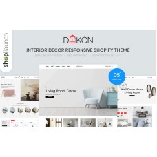 Dekon - Interior Decor Responsive Shopify Theme