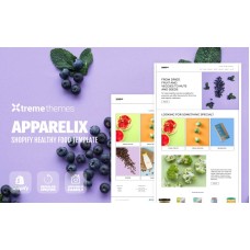 Apparelix Healthy Food eCommerce Template Shopify Theme
