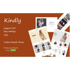 Kindly -  Fashion Model Shopify Responsive Theme