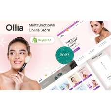 Ollia - Cosmetics and Beauty, Health Treatment Shopify 2.0 Theme