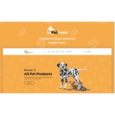 PetFood - Pet Sitter, Shop, Animal Care Shopify Theme