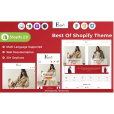 Fashv Mega Fashion, Clothes Shoes, Footwear Shopify 2.0 Responsive Theme