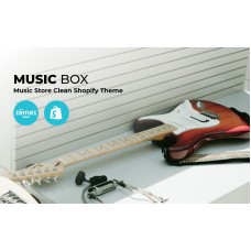 Music Box - Music Store Clean Shopify Theme