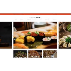 Tasty Shop - Food & Restaurant Clean Shopify Theme