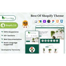 Planticy Nursery–Interior & House–Furniture Shopify 2.0 Premium Responsive Theme