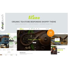 Teano - Organic Tea Store Shopify Theme