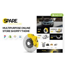 Spare - Auto Parts Shopify Theme, Automotive