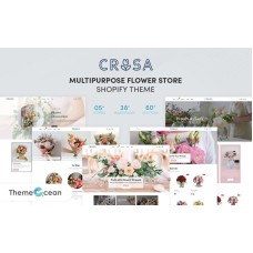 Crosa | Multi-Purpose Shopify Theme for Flower Store