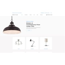 Beam of Light - Lighting & Electricity Multipage Clean Shopify Theme