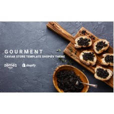 Caviar Store Template Shopify Theme