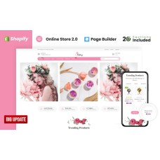 Flory Flower Store Shopify Theme