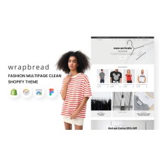 Wrapbread - Fashion Multipage Clean Shopify Theme