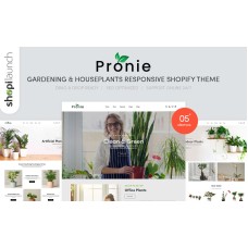 Pronie - Gardening & Houseplants Responsive Shopify Theme