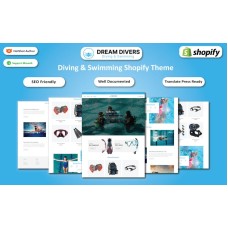 Dream Divers - Diving & Swimming Multipurpose Shopify Theme