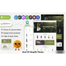 Barbera Wine Multipurpose Shopify Store
