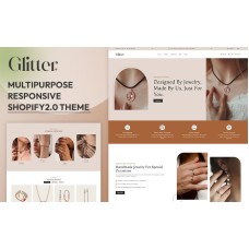 Glitter - Modern Fashion Jewelry Multipurpose Shopify 2.0 Responsive Theme