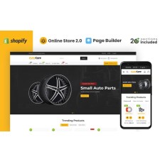 Autocare Parts and Accessories Store Shopify Theme