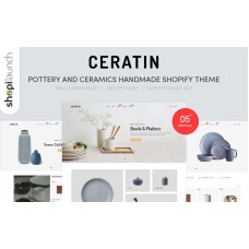 Ceratin - Pottery and Ceramics Handmade Shopify Theme