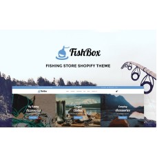 FishBox - Attractive Fishing & Hunting Store Shopify Theme