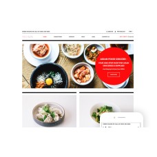 Red Sun - Grocery Store Clean Shopify Theme