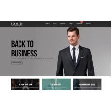 Elegant - Office Men's Fashion Shopify Theme