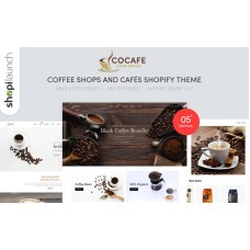 Cocafe - Coffee Shops and Cafés Responsive Shopify Theme