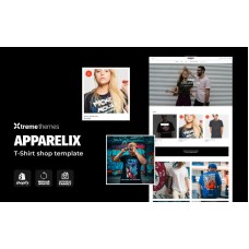 Apparelix T-shirt Store Template Shopify Theme