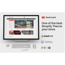 Bookmark Ebook - Magazine Paper Book Shopify OS 2.0 Theme