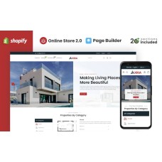Axria - Real Estate Agency Shopify Theme
