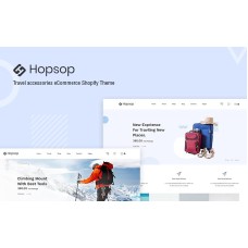 Hopsop - Travel Accessories Shopify Theme