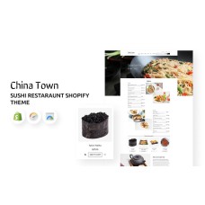 China Town - Sushi Restaraunt Shopify Theme