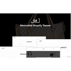 Sa - Minimalist Shopify Theme