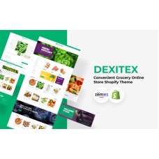 Dexitex - Convenient Grocery Online Store Shopify Theme