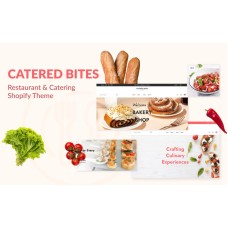 Catered Bites  - Restaurant & Catering  Shopify Theme