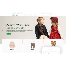 Cute Kids - Fashion Responsive Clean Shopify Theme