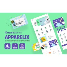 Apparelix - Stationery Clean Shopify Theme
