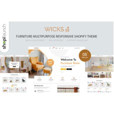 Wicks - Furniture Multipurpose Responsive Shopify Theme