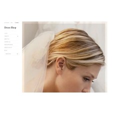 Dress Shop - Sophisticated Wedding Dress Online Shop Shopify Theme