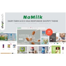 NaMilk - Dairy Farm And Eco Milk Responsive Shopify Theme