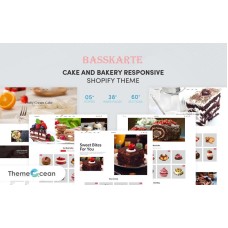 Basskarte - Cake & Bakery Responsive Shopify Theme