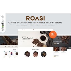 Roasi - Coffee Shops & Cafés Responsive Shopify Theme