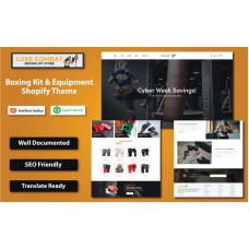 Luxe Combat - Boxing Kit & Equipment Shopify Theme