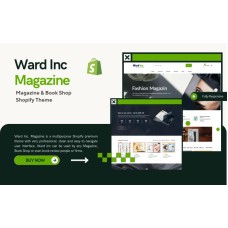 Ward Inc. Magazine - Magazine & Book Shop Shopify Theme
