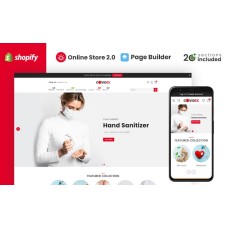 Covidex Health + Medicine Online Store Shopify Theme