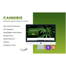 Cannibis - Medical, CBD, Cannabis & Organic Shopify 2.0 Theme
