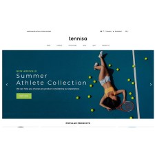 Tennisa - Tennis Store Clean Shopify Theme