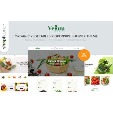 Vegun - Organic Vegetables Responsive Shopify Theme
